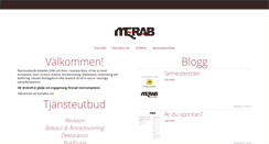 Desktop Screenshot of merab.nu
